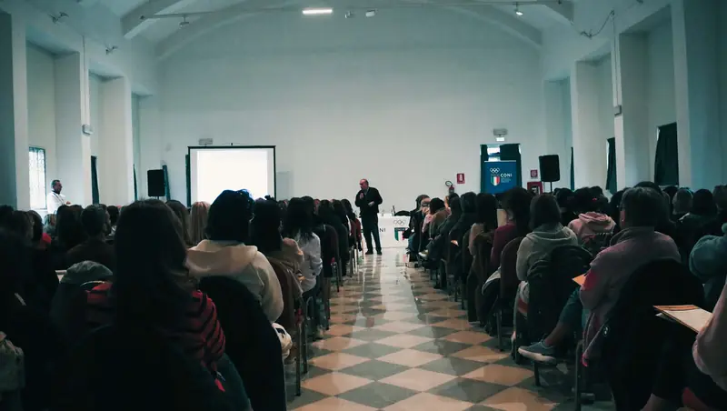 Il convegno scientifico su sport e salute in sala conferenze